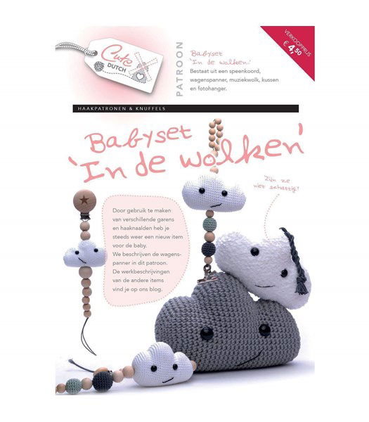 Haakpatroon Babyset in de vorm van wolken