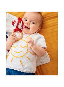 T-shirt voor baby met zonnetje