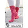 Gebreide sokken met boordsteek en ruitvormige hiel gemaakt van DROPS Fiesta