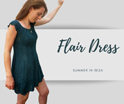 Haakpatroon Damesjurk Flair-Dress