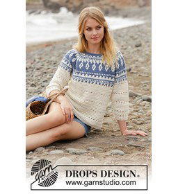 Trui gemaakt van Drops Cotton Merino