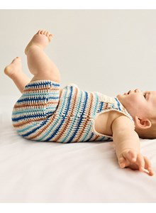 gestreepte combishort Lubin