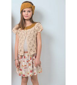 Vestje gemaakt van Phildar Phil Coton 3