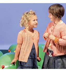 Vest gemaakt van Lang Yarns Baby Cotton