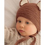 Breipatroon Babymuts met oortjes