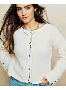 damesvest Breanne met mouwsplitjes 