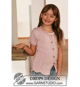 Vest gemaakt van Drops Muskat