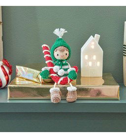 Kerst elfje gemaakt van Rico Ricorumi Twinkly Twinkly