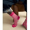 sokken Elyo in mozaiek patroon gemaakt van Phildar Phil Socks Merinos
