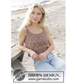 Damestop zonder mouwen gemaakt van Drops Paris