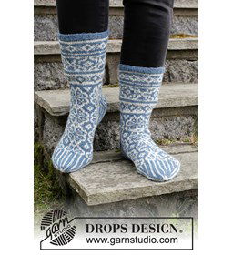 Sokken gemaakt van Drops Fabel