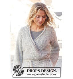 Dames wikkelvest gemaakt van Drops Melody