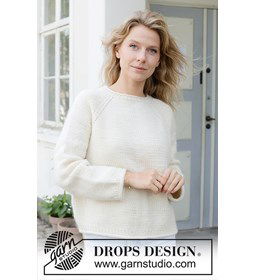 Frosted Whisper Trui gemaakt van Drops Daisy