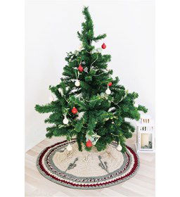 Kerstboomrok Lucea gemaakt van DMC Nova Vita 4