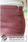 Haakpatroon Rok Autumn Wink Skirt van andere kant