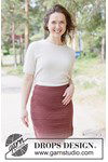 Haakpatroon Rok Autumn Wink Skirt van andere kant