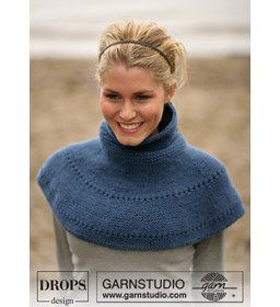 Schouderwarmer gemaakt van Drops Alaska