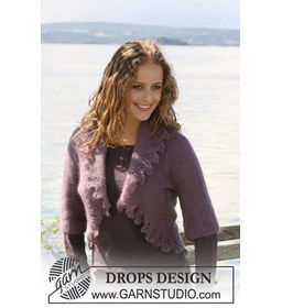 Bolero gemaakt van Drops Kid Silk