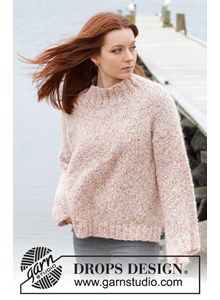 Damstrui van boucl&#233; garen