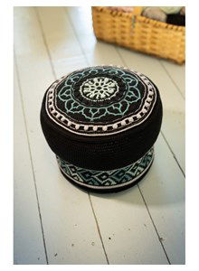 Poef in Oosters design.