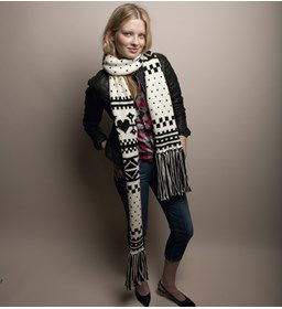 Dames-sjaal gemaakt van Handwerk accesoires