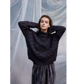 Extra wijde trui gemaakt van Lang Yarns Fortuna