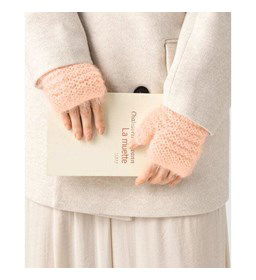 Dames katjes / handschoenen gemaakt van Phildar Phil Beaugency