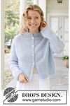 Breipatroon Morning Dream Cardigan van andere kant