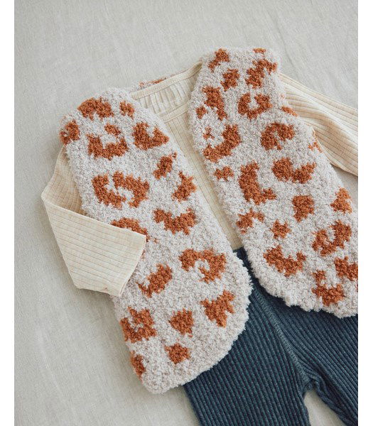 Breipatroon Mouwloos babyvestje