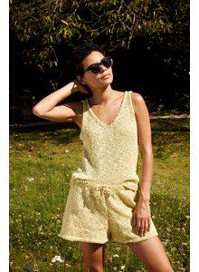 Kort wijd damesbroekje