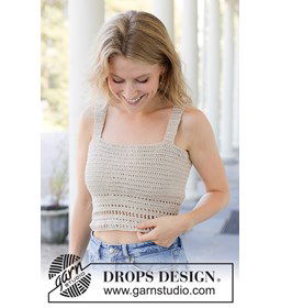 Sandstone Charm Top gemaakt van Drops Muskat