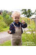 Breipatroon baby- of peuter tuinbroekje ....