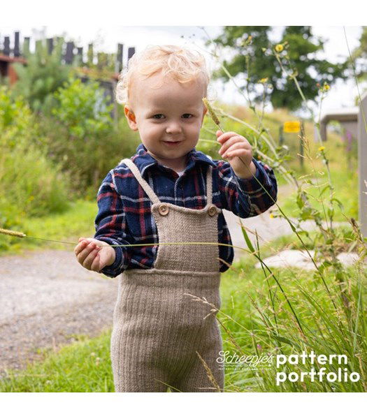 Breipatroon Salopette voor baby of peuter