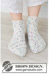 Breipatroon Sprinkle Twist Socks van andere kant