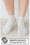 Breipatroon Sprinkle Twist Socks van andere kant