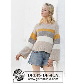 Dames trui gemaakt van Drops Air
