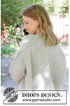 Breipatroon Crossed Path Cardigan van andere kant