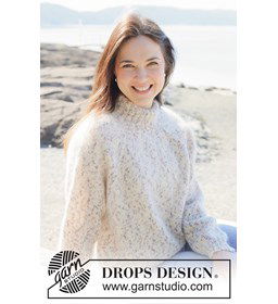 Winter Confetti Trui gemaakt van Drops Fabel