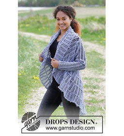 Vest gemaakt van Drops Baby Merino