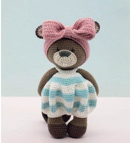 Beverly de bever gemaakt van Scheepjes Catona 50 - 100 gram