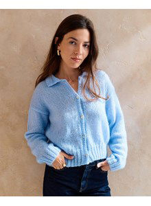 Damesvest met kraagje