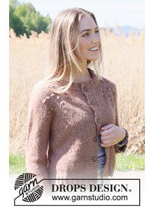 Damesvest met bobbels