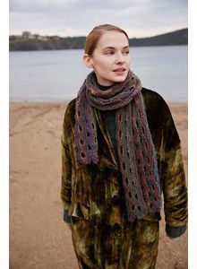 Sjaal met ajourpatroon Full Circle