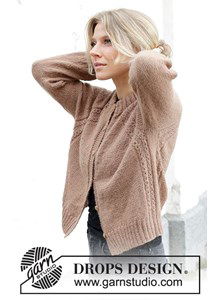 Damesvest met dubbele halsboord