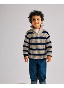 Gestreepte kindertrui