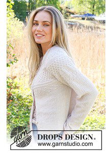 Damesvest met ronde pas en knoopsluiting