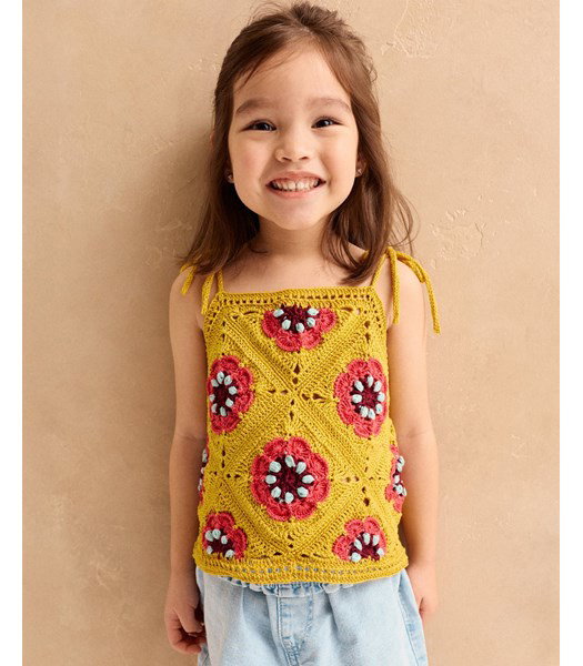 Haakpatroon zomers kinderhemdje