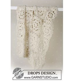 Babydeken met bloemvierkanten