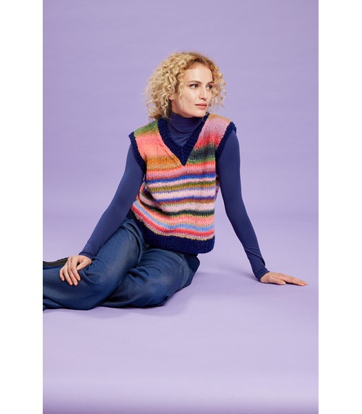 Breipatroon dames top Yoko