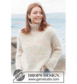 Birthday Sprinkles Sweater gemaakt van DROPS Fiesta